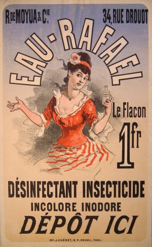 Eau Rafael Colour Lithograph Poster